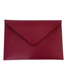 DELVAUX（デルヴォー）の古着「レターモチーフケース」｜レッド