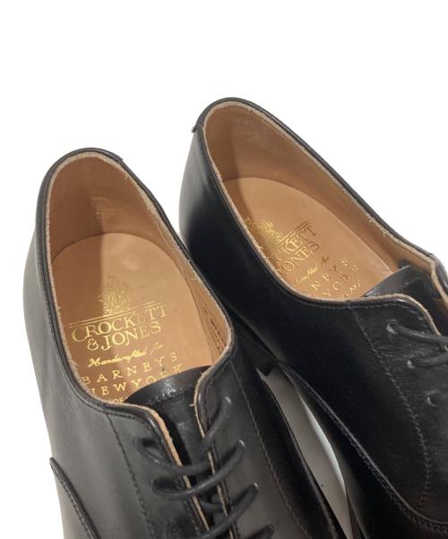 Crockett & Jones（クロケット＆ジョーンズ）Crockett & Jones (クロケット＆ジョーンズ) BARNEYS NEWYORK (バーニーズ・ニューヨーク) ストレートチップシューズ 379ラスト 20106 ブラック サイズ:6 1/2の古着・服飾アイテム