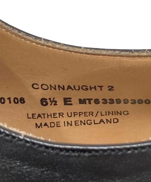 Crockett & Jones（クロケット＆ジョーンズ）Crockett & Jones (クロケット＆ジョーンズ) BARNEYS NEWYORK (バーニーズ・ニューヨーク) ストレートチップシューズ 379ラスト 20106 ブラック サイズ:6 1/2の古着・服飾アイテム