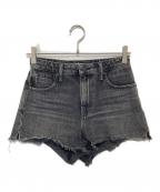 ALEXANDER WANGアレキサンダー・ワン）の古着「ショートパンツ」｜インディゴ