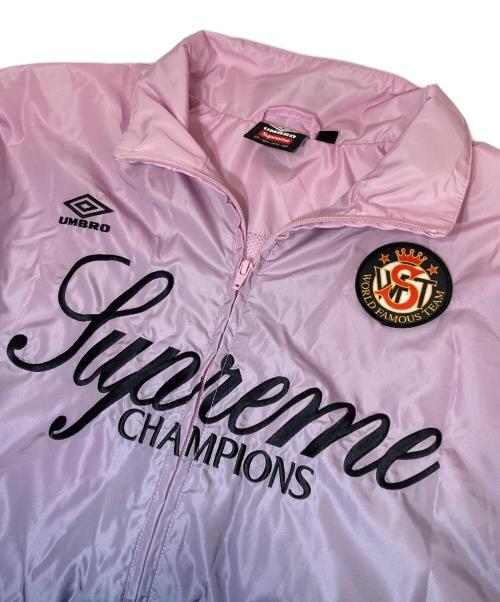 SUPREME（シュプリーム）SUPREME (シュプリーム) UMBRO (アンブロ) 25FW Gradient Track Jacket Pink（グラディエントトラックジャケット） ピンク サイズ:Mの古着・服飾アイテム