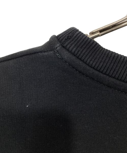 MM6 Maison Margiela（エムエムシックスメゾンマルジェラ）MM6 Maison Margiela (エムエムシックスメゾンマルジェラ) ワイドクロップドロゴTシャツ　S32GU0133 S25454 ブラック サイズ:Sの古着・服飾アイテム