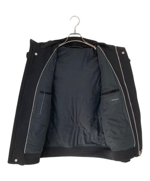 KRIS VAN ASSCHE（クリス ヴァン アッシュ）KRIS VAN ASSCHE (クリス ヴァン アッシュ) カシミヤ混 ショートダッフルコート　Y2K　132BL682 ブラック サイズ:44の古着・服飾アイテム