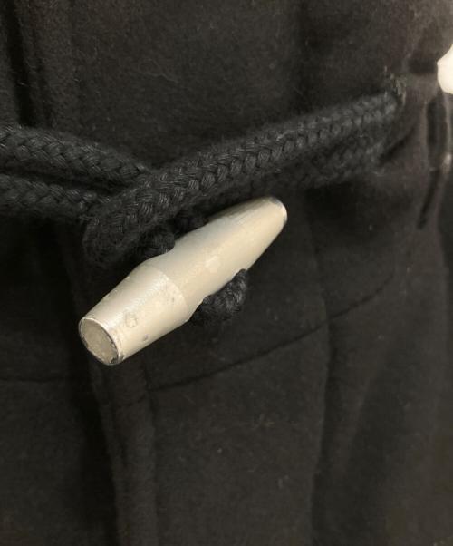 KRIS VAN ASSCHE（クリス ヴァン アッシュ）KRIS VAN ASSCHE (クリス ヴァン アッシュ) カシミヤ混 ショートダッフルコート　Y2K　132BL682 ブラック サイズ:44の古着・服飾アイテム