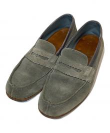 J.M.WESTON（ジェイエムウエストン）の古着「ルモック ローファー　スエード　281」｜オリーブ