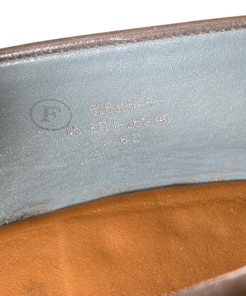 J.M.WESTON（ジェイエムウエストン）J.M.WESTON (ジェイエムウエストン) ルモック ローファー　スエード　281 オリーブ サイズ:8Dの古着・服飾アイテム