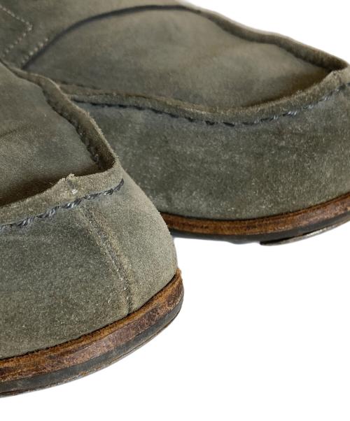J.M.WESTON（ジェイエムウエストン）J.M.WESTON (ジェイエムウエストン) ルモック ローファー　スエード　281 オリーブ サイズ:8Dの古着・服飾アイテム