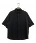 teatora（テアトラ）の古着「CARTRIDGE SHIRT S/S DR」｜ブラック