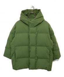 DESCENTE ALLTERRAIN×B-SHOP（デザイント オルテライン×ビショップ）の古着「別注 水沢ダウン ミドルジャケット　DXG2680WBS」｜オリーブ