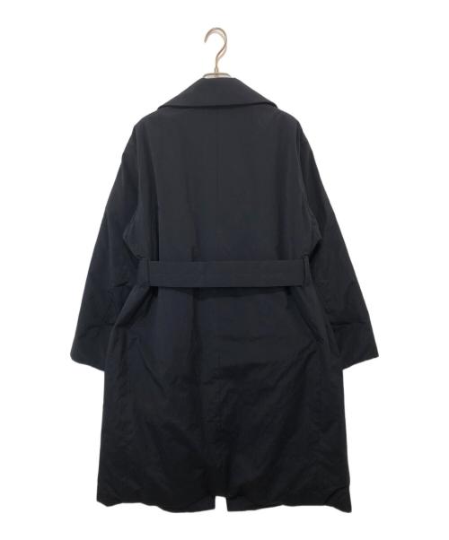 ATON（エイトン）ATON (エイトン) TECHNO COTTON REEFER COAT　テクノコットンリーファーコート　CMAGCW0905 ネイビー サイズ:02の古着・服飾アイテム