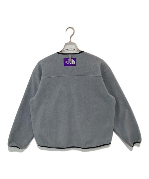 THE NORTHFACE PURPLELABEL（ザ・ノースフェイス パープルレーベル）THE NORTHFACE PURPLELABEL (ザ・ノースフェイス パープルレーベル) PLAS Fleece Field Cardigan　フリースフィールドカーディガン　N25FA037 グレー サイズ:Mの古着・服飾アイテム