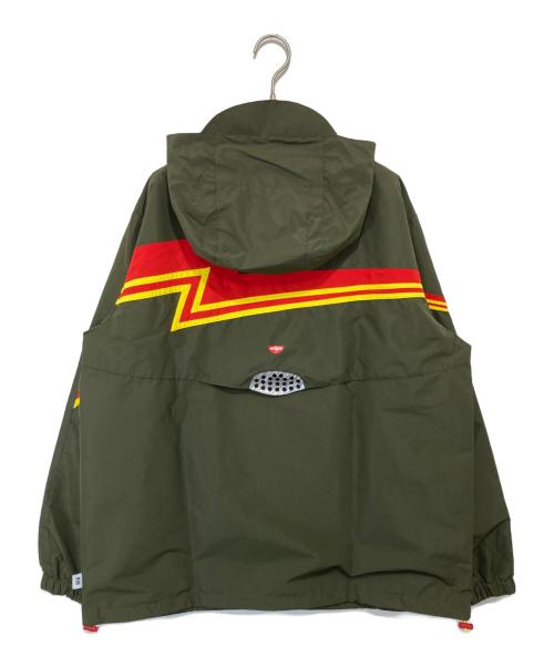 WIND AND SEA（ウィンダンシー）WIND AND SEA (ウィンダンシー) UFO (ユーエフオー) WATER-REPELLENT JACKET（ウォーターリペラントジャケット）/ ナイロンジャケット カーキ サイズ:Lの古着・服飾アイテム