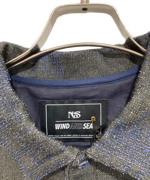 WIND AND SEA（ウィンダンシー）WIND AND SEA (ウィンダンシー) NAS GRAPHIC SHIRT L/S/ナズグラフィックシャツL/S ブルー サイズ:XLの古着・服飾アイテム