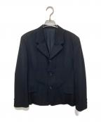 COMME des GARCONSコムデギャルソン）の古着「AD1988 3Bテーラードジャケット　KX-12104M」｜ブラック