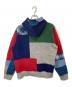 POLO RALPH LAUREN (ポロ・ラルフローレン) Vintage Multi Panelled Pullover Hoodie（ヴィンテージ マルチパネルド プルオーバー フーディ マルチカラー サイズ:L：12000円