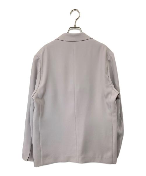 CULLNI（クルニ）CULLNI (クルニ) Double Satin Zip Pocket Tailored Jacket ダブルステインジップポケットテーラードジャケット ベージュ サイズ:2の古着・服飾アイテム