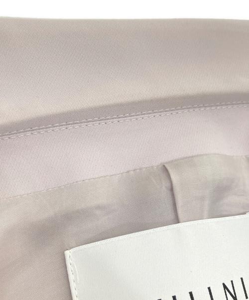 CULLNI（クルニ）CULLNI (クルニ) Double Satin Zip Pocket Tailored Jacket ダブルステインジップポケットテーラードジャケット ベージュ サイズ:2の古着・服飾アイテム