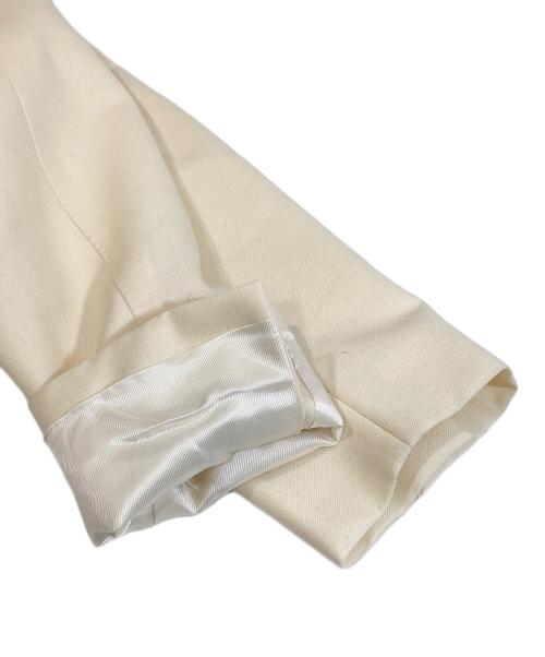 GUCCI（グッチ）GUCCI (グッチ) Double-breasted woollen blazer（ダブルブレステッドウーレンブレザー） / ダブルブレスト テーラードジャケット　721467 アイボリー サイズ:50の古着・服飾アイテム