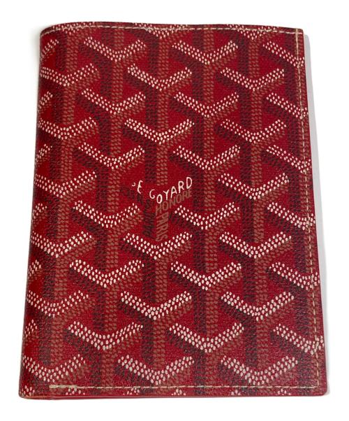 GOYARD（ゴヤール）GOYARD (ゴヤール) PVCコーティングキャンバスフラグメントケース　4C075035 レッドの古着・服飾アイテム