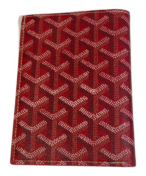 GOYARD（ゴヤール）GOYARD (ゴヤール) PVCコーティングキャンバスフラグメントケース　4C075035 レッドの古着・服飾アイテム