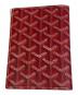 GOYARD (ゴヤール) PVCコーティングキャンバスフラグメントケース　4C075035 レッド：60000円