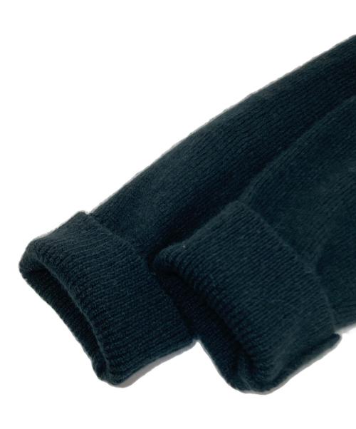 babaco（ババコ）babaco (ババコ) Knit/Lurex Fabric Cardigan（ニット ルレックスファブリックカーディガン） BA01-TG52 グリーン サイズ:Fの古着・服飾アイテム