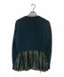 babaco (ババコ) Knit/Lurex Fabric Cardigan（ニット ルレックスファブリックカーディガン） BA01-TG52 グリーン サイズ:F：13000円