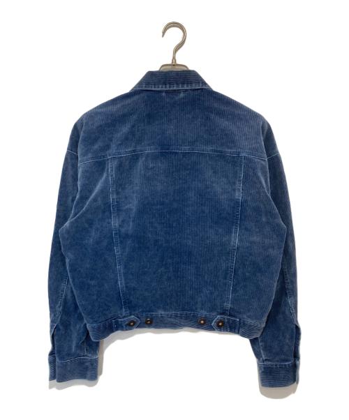 l'heritage martinique（レリタージュ マルティニーク）l'heritage martinique (レリタージュ マルティニーク) インディゴコーデュロイブルゾンジャケット　A0353FJM360 インディゴ サイズ:記載なしの古着・服飾アイテム