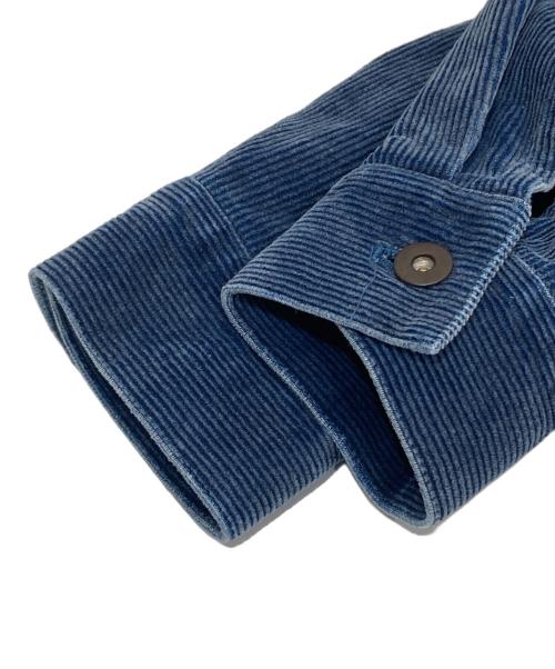 l'heritage martinique（レリタージュ マルティニーク）l'heritage martinique (レリタージュ マルティニーク) インディゴコーデュロイブルゾンジャケット　A0353FJM360 インディゴ サイズ:記載なしの古着・服飾アイテム