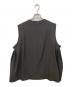 #Newans (ハッシュニュアンス) サイドギャザージレ / ベスト　VRNECW0412　亀恭子コラボ グレー サイズ:1：10000円