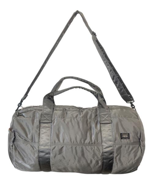 PORTER（ポーター）PORTER (ポーター) 2WAY BOSTON BAG(M)（ボストンバッグ） グレーの古着・服飾アイテム