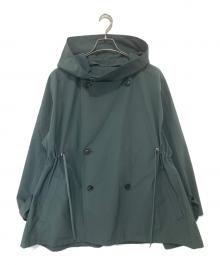 VACHEMENT（ヴァシュモン）の古着「2wayフーデッド ショートコート　VF-22-601」｜グレー