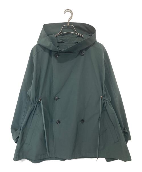 VACHEMENT（ヴァシュモン）VACHEMENT (ヴァシュモン) 2wayフーデッド ショートコート　VF-22-601 グレー サイズ:Fの古着・服飾アイテム