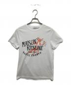 maison kitsuneメゾンキツネ）の古着「プリントTシャツ JW00167KJ0008」｜ホワイト