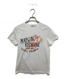 maison kitsune（メゾンキツネ）の古着「プリントTシャツ JW00167KJ0008」｜ホワイト