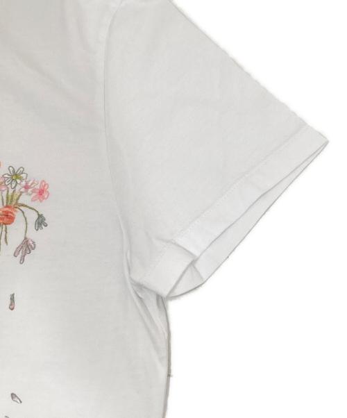 maison kitsune（メゾンキツネ）maison kitsune (メゾンキツネ) プリントTシャツ JW00167KJ0008 ホワイト サイズ:Mの古着・服飾アイテム