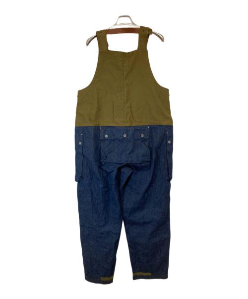 NIGEL CABOURN（ナイジェルケーボン）NIGEL CABOURN (ナイジェルケーボン) ジャパニーズデニムモールスキンオーバーオール　8039-13-50530 カーキ サイズ:50の古着・服飾アイテム