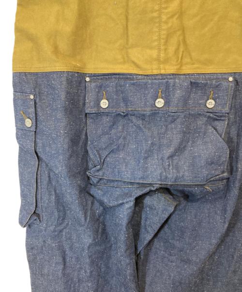 NIGEL CABOURN（ナイジェルケーボン）NIGEL CABOURN (ナイジェルケーボン) ジャパニーズデニムモールスキンオーバーオール　8039-13-50530 カーキ サイズ:50の古着・服飾アイテム