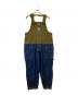 NIGEL CABOURN（ナイジェルケーボン）の古着「ジャパニーズデニムモールスキンオーバーオール　8039-13-50530」｜カーキ