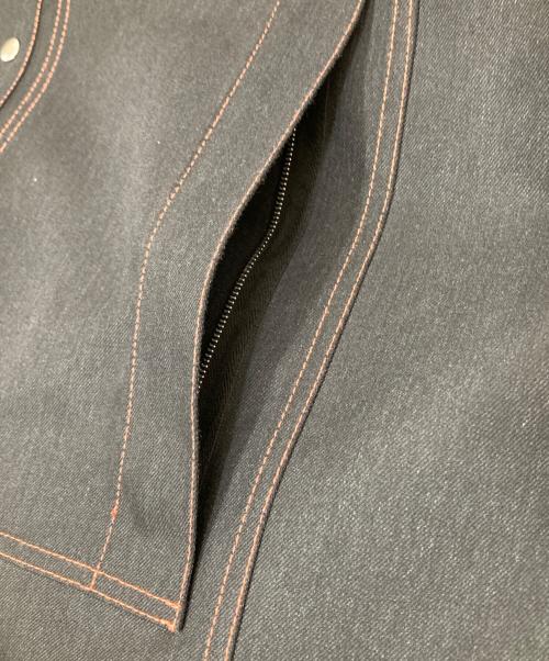 OAMC（オーエーエムシー）OAMC (オーエーエムシー) 22AW alphablouson（アルファブルゾン）ステッチシャツジャケット　22A280AU21 グレー サイズ:Lの古着・服飾アイテム