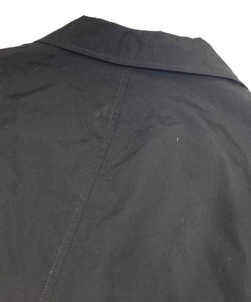 Yohji Yamamoto pour homme（ヨウジヤマモト プールオム）Yohji Yamamoto pour homme (ヨウジヤマモト プールオム) オープンカラー ドルマンスリーブ ロングシャツ 22SS HG-B33-057 ブラック サイズ:3の古着・服飾アイテム