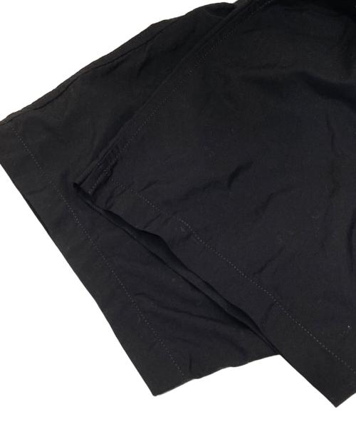 Yohji Yamamoto pour homme（ヨウジヤマモト プールオム）Yohji Yamamoto pour homme (ヨウジヤマモト プールオム) オープンカラー ドルマンスリーブ ロングシャツ 22SS HG-B33-057 ブラック サイズ:3の古着・服飾アイテム