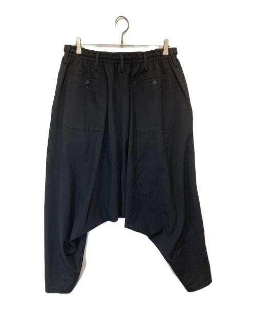 Yohji Yamamoto pour homme（ヨウジヤマモト プールオム）Yohji Yamamoto pour homme (ヨウジヤマモト プールオム) ウールギャバジンサルエルパンツ　HG-P19-100 ブラック サイズ:3の古着・服飾アイテム