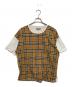 BURBERRY LONDON（バーバリーロンドン）の古着「プレイド ノバチェックTシャツ」｜ブラウン
