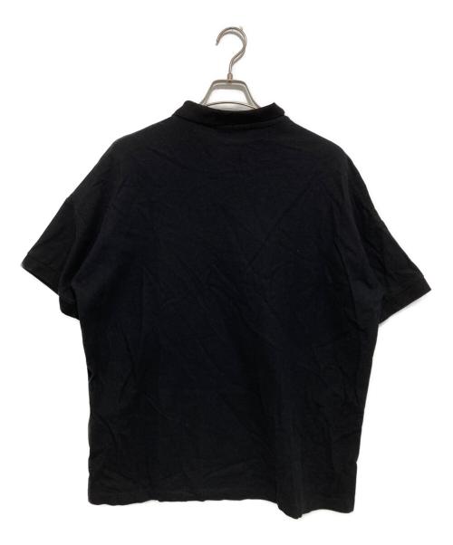 BURBERRY LONDON（バーバリーロンドン）BURBERRY LONDON (バーバリーロンドン) プリントポロシャツ ブラック サイズ:-の古着・服飾アイテム