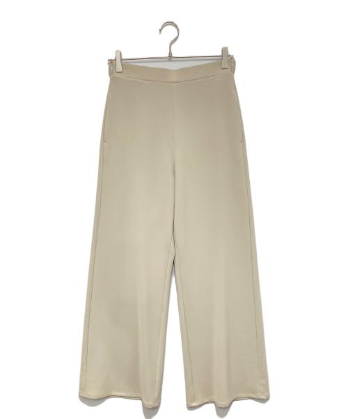 L'appartement（アパルトモン）L'appartement (アパルトモン) Double cloth Easy Pants（ダブルクロスイージーパンツ）　24030560212130 ベージュ サイズ:36の古着・服飾アイテム