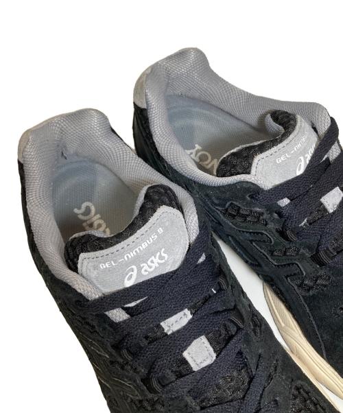 asics（アシックス）asics (アシックス) ENNOY (エンノイ) GEL-NIMBUS 9　ゲルニンバス　コラボスニーカー　F621223 ブラック サイズ:28の古着・服飾アイテム