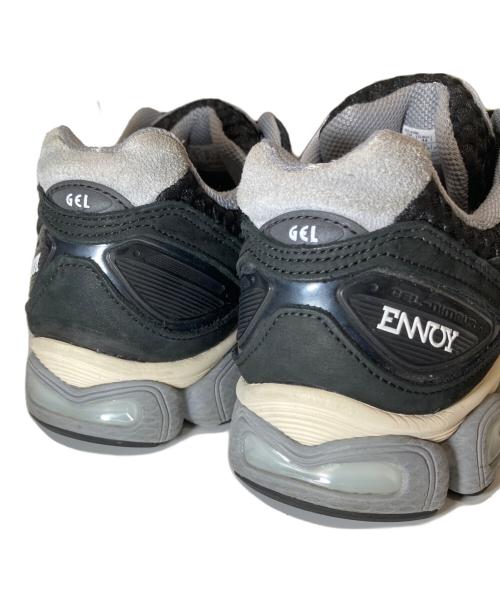 asics（アシックス）asics (アシックス) ENNOY (エンノイ) GEL-NIMBUS 9　ゲルニンバス　コラボスニーカー　F621223 ブラック サイズ:28の古着・服飾アイテム