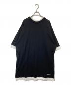 BALENCIAGAバレンシアガ）の古着「レイヤードビッグＴシャツ　644693」｜ブラック