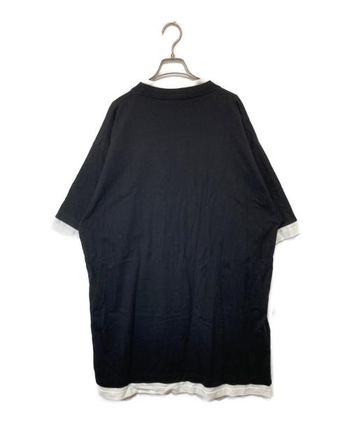 BALENCIAGA（バレンシアガ）BALENCIAGA (バレンシアガ) レイヤードビッグＴシャツ　644693 ブラック サイズ:Sの古着・服飾アイテム